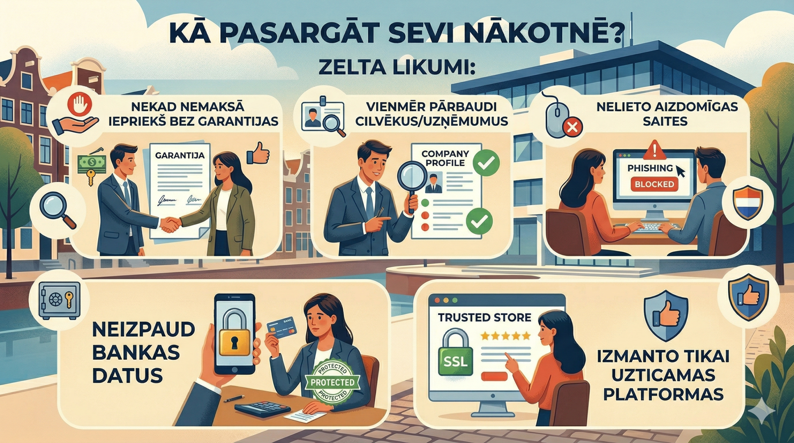 Kā pasargāt sevi nākotnē?