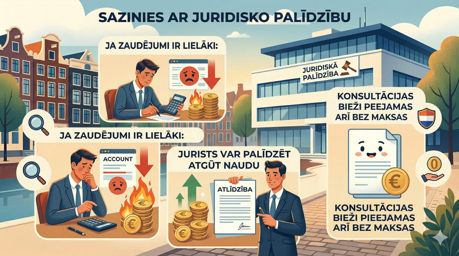 Sazinies ar juridisko palīdzību