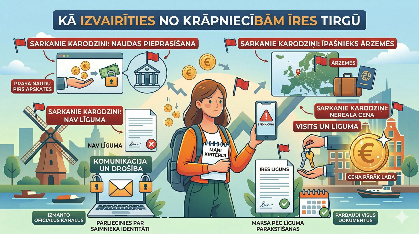 Kā izvairīties no krāpniecības